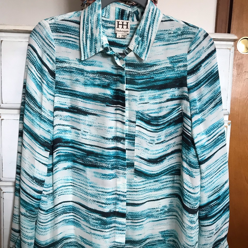 Poly blouse, S
